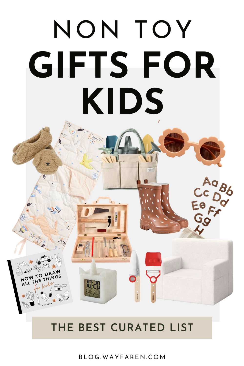 Non Toy Gifts for Kids (the BEST curated list) - Wayfaren Blog